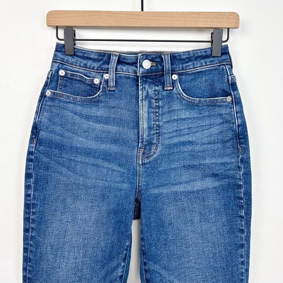 Madewell The Curvy Perfect Vintage Manford Wash Instacozy Jeans Size 24 - Picture 5 of 13